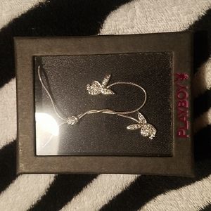 PLAYBOY BUNNY ROPE CHARM NECKLACE